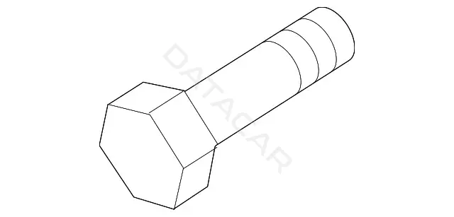 Болт подвески MAZDA 9979-40-840
