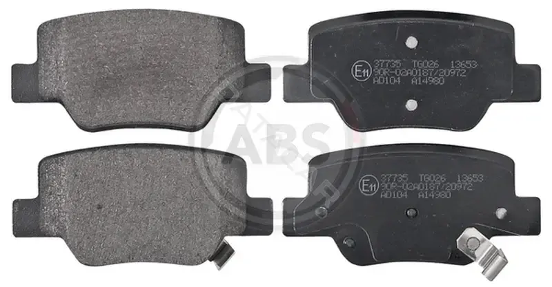 Тормозные колодки A.B.S. 37735