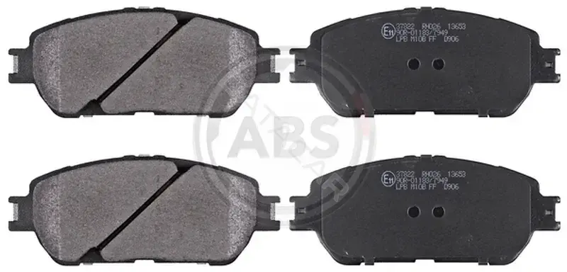 Тормозные колодки A.B.S. 37822