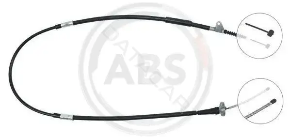 Трос ручника A.B.S. K16048
