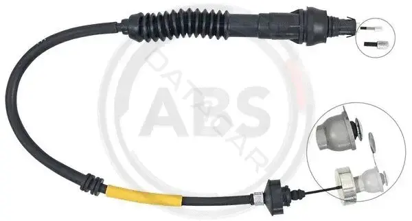 Трос сцепления A.B.S. K28075