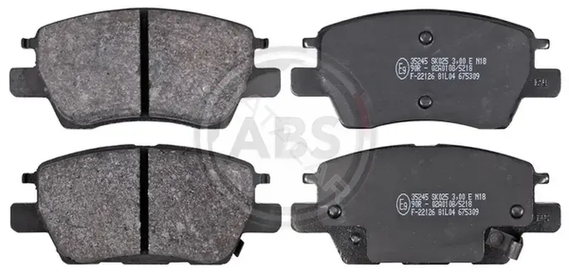 Тормозные колодки A.B.S. 35245
