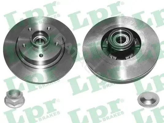 Тормозные диски LPR/AP/RAL R1049PCA