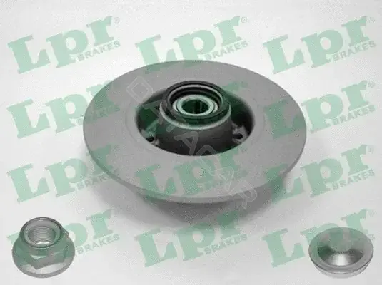 Тормозные диски LPR/AP/RAL R1005PRCA