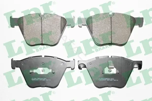 Тормозные колодки LPR/AP/RAL 05P1908