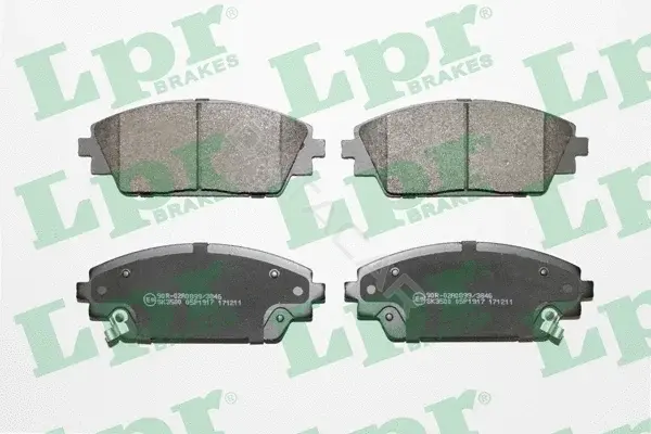 Тормозные колодки LPR/AP/RAL 05P1917