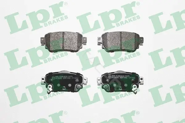 Тормозные колодки LPR/AP/RAL 05P1992