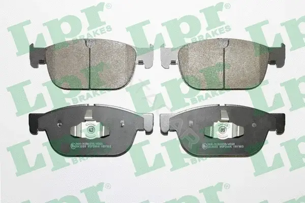 Тормозные колодки LPR/AP/RAL 05P2004