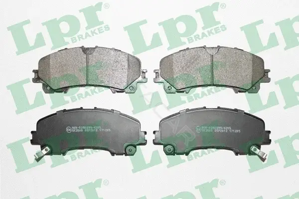 Тормозные колодки LPR/AP/RAL 05P2012
