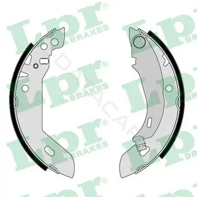 Барабанные колодки LPR/AP/RAL 04480