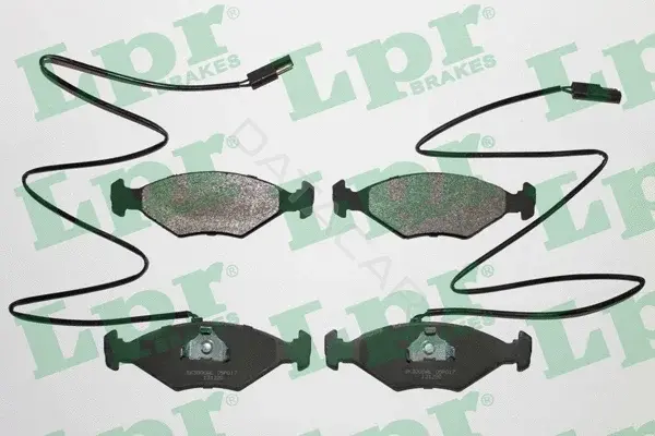 Тормозные колодки LPR/AP/RAL 05P017