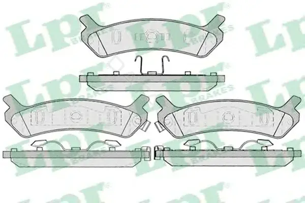 Тормозные колодки LPR/AP/RAL 05P1039