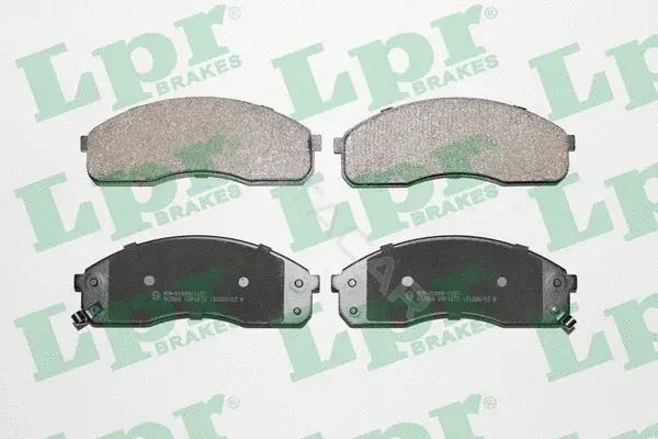 Тормозные колодки LPR/AP/RAL 05P1072
