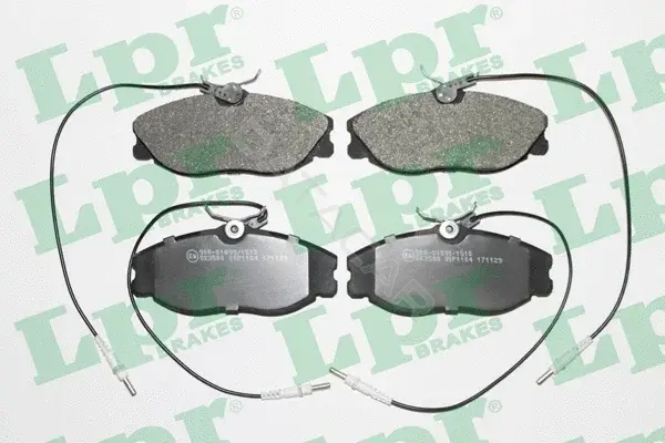 Тормозные колодки LPR/AP/RAL 05P1104