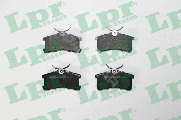 Тормозные колодки LPR/AP/RAL 05P1233