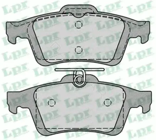 Тормозные колодки LPR/AP/RAL 05P1236