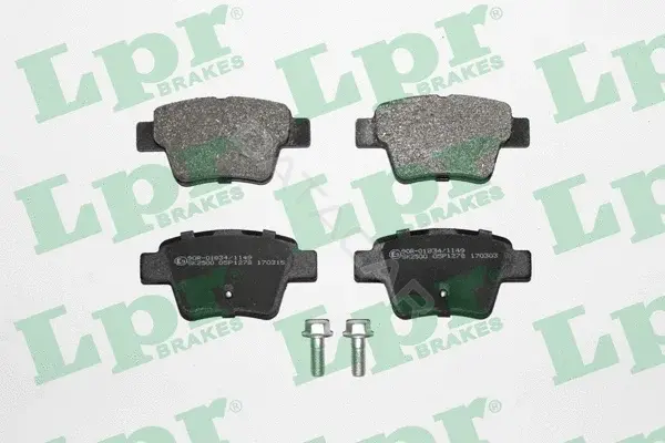 Тормозные колодки LPR/AP/RAL 05P1278