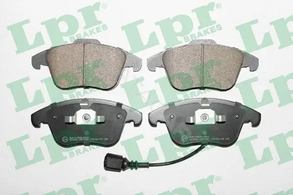 Тормозные колодки LPR/AP/RAL 05P1392