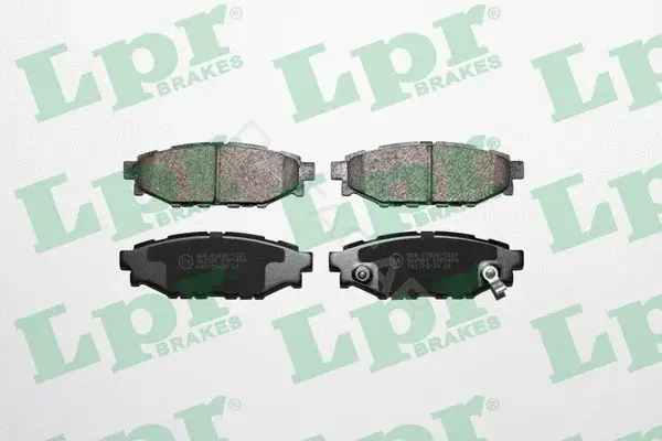 Тормозные колодки LPR/AP/RAL 05P1408