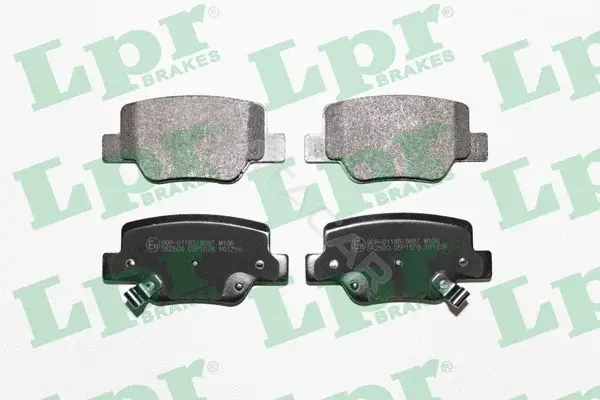 Тормозные колодки LPR/AP/RAL 05P1576