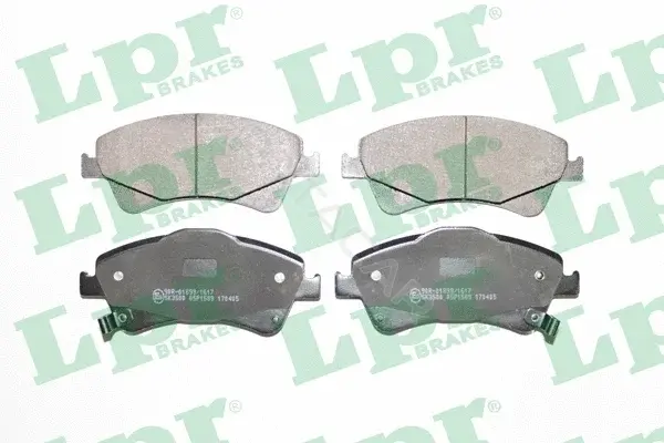 Тормозные колодки LPR/AP/RAL 05P1589