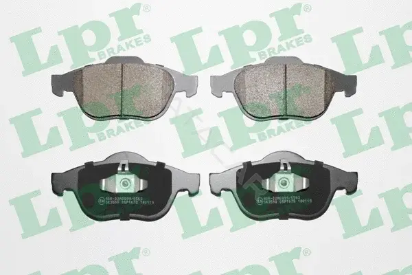 Тормозные колодки LPR/AP/RAL 05P1678