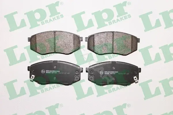 Тормозные колодки LPR/AP/RAL 05P1757