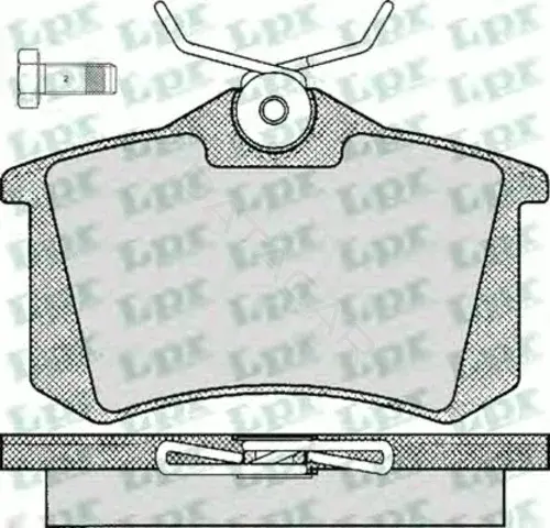 Тормозные колодки LPR/AP/RAL 05P294