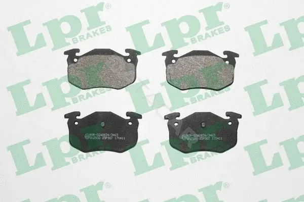 Тормозные колодки LPR/AP/RAL 05P307