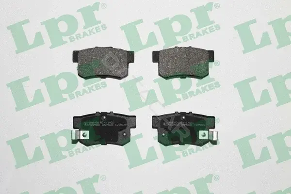Тормозные колодки LPR/AP/RAL 05P508