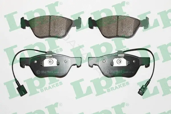 Тормозные колодки LPR/AP/RAL 05P614