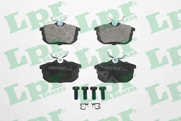 Тормозные колодки LPR/AP/RAL 05P621