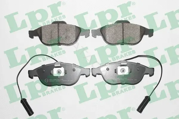 Тормозные колодки LPR/AP/RAL 05P664