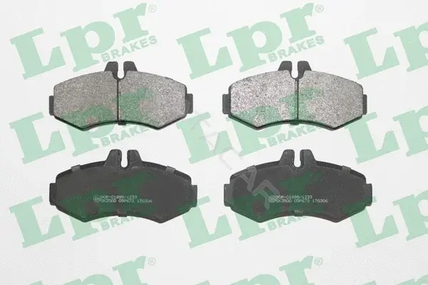 Тормозные колодки LPR/AP/RAL 05P672