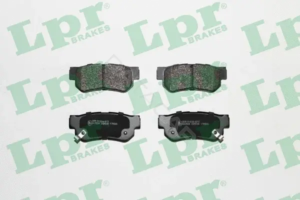 Тормозные колодки LPR/AP/RAL 05P848
