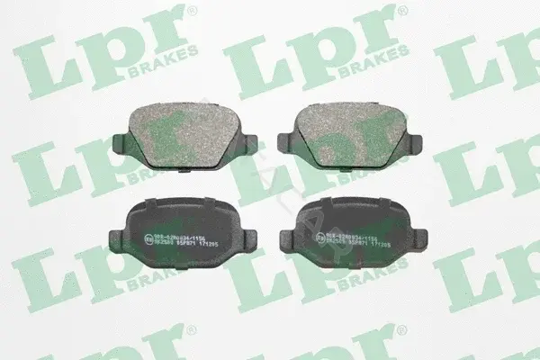 Тормозные колодки LPR/AP/RAL 05P871