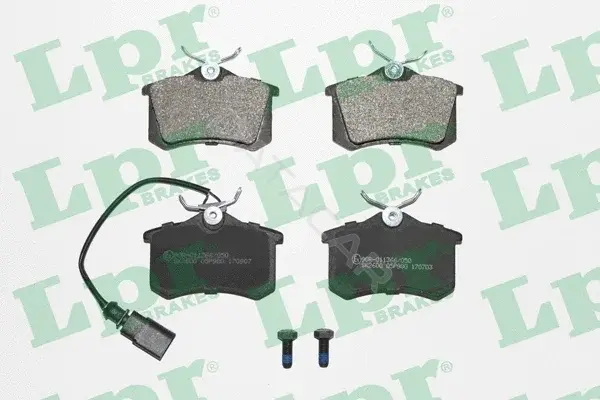 Тормозные колодки LPR/AP/RAL 05P980