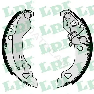 Барабанные колодки LPR/AP/RAL 07080
