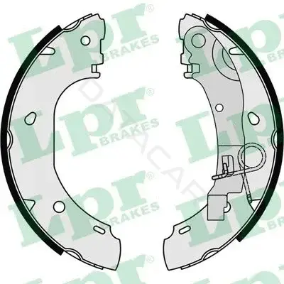 Барабанные колодки LPR/AP/RAL 08540