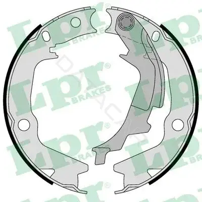 Колодки ручника LPR/AP/RAL 09430