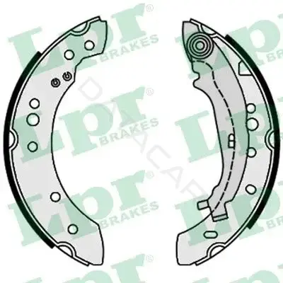 Барабанные колодки LPR/AP/RAL 09640