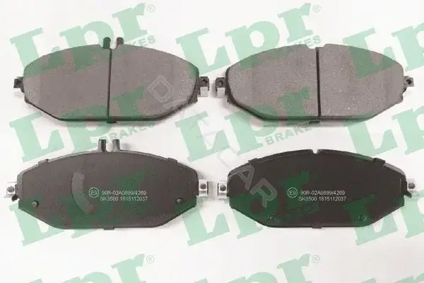 Тормозные колодки LPR/AP/RAL 05P2037