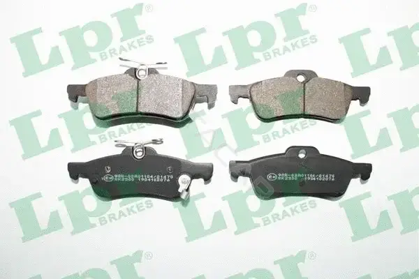 Тормозные колодки LPR/AP/RAL 05P2076