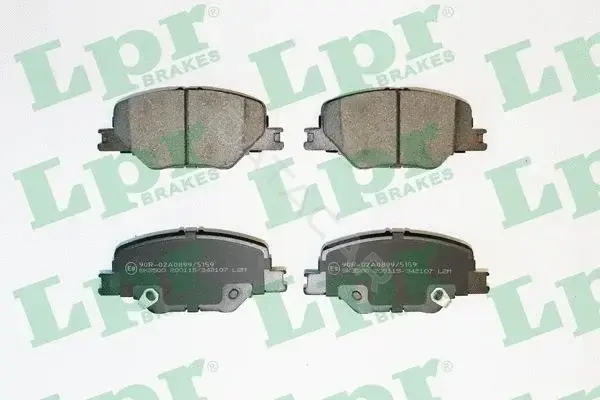 Тормозные колодки LPR/AP/RAL 05P2107