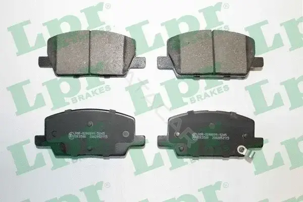 Тормозные колодки LPR/AP/RAL 05P2115