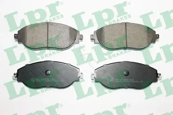 Тормозные колодки LPR/AP/RAL 05P2163