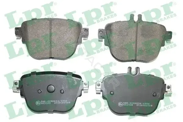 Тормозные колодки LPR/AP/RAL 05P2168