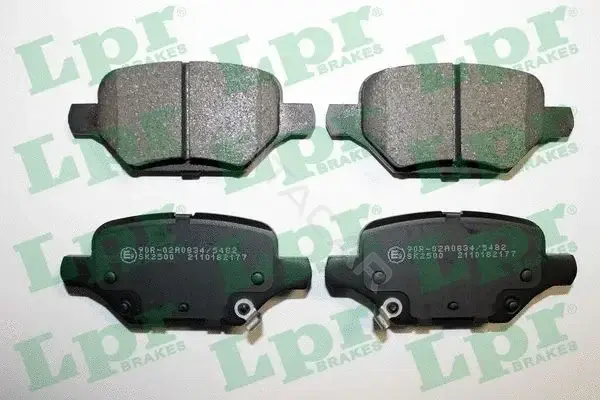 Тормозные колодки LPR/AP/RAL 05P2177