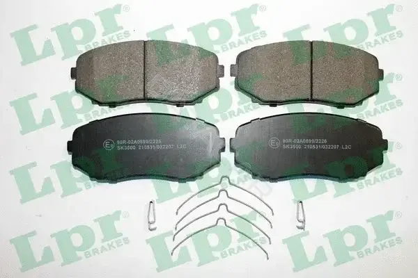 Тормозные колодки LPR/AP/RAL 05P2207