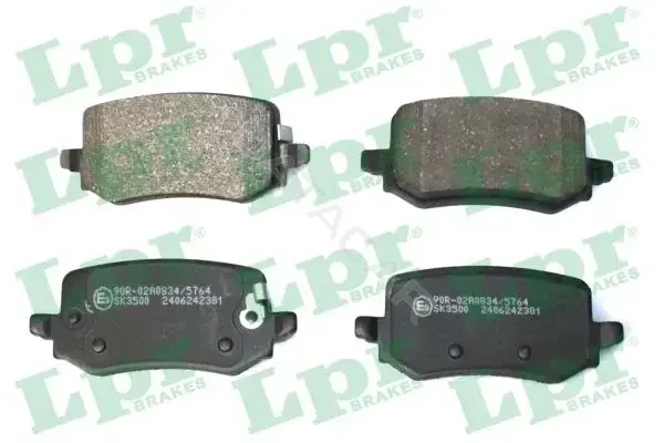 Тормозные колодки LPR/AP/RAL 05P2381